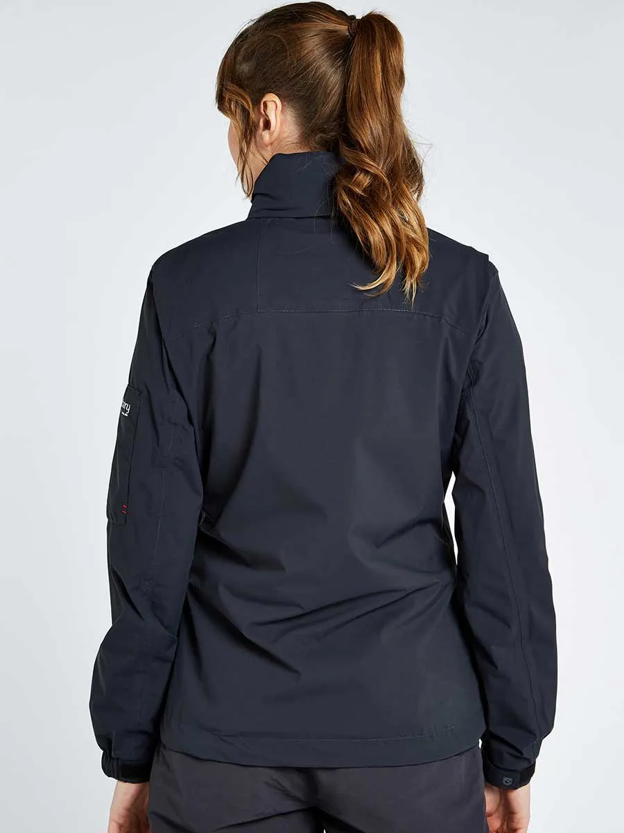 30% OFF DUBARRY Livorno Womens Fleece-Lined Crew Jacket - Graphite - Size: UK 14