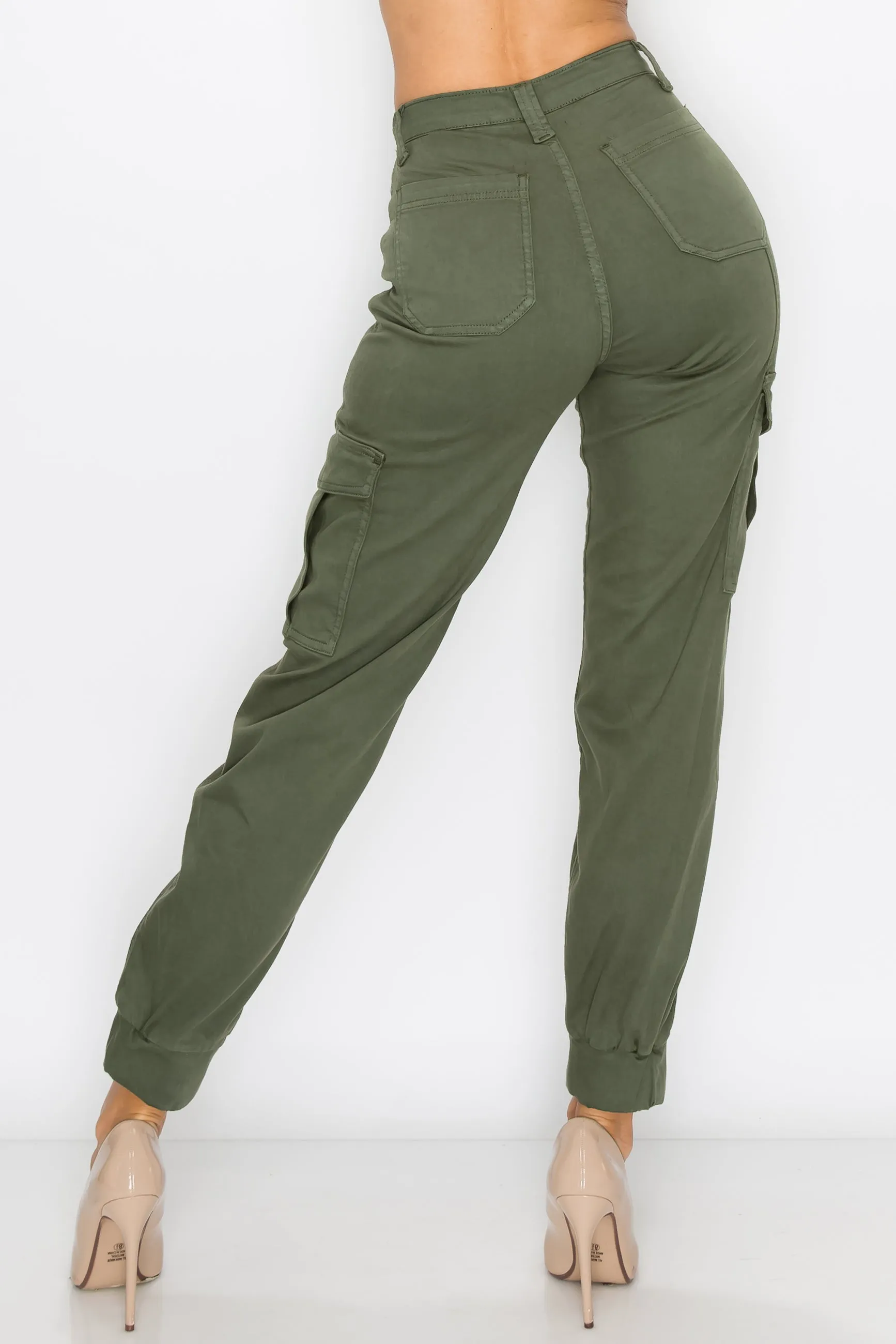 40275 Women's High Waisted Cargo Pants