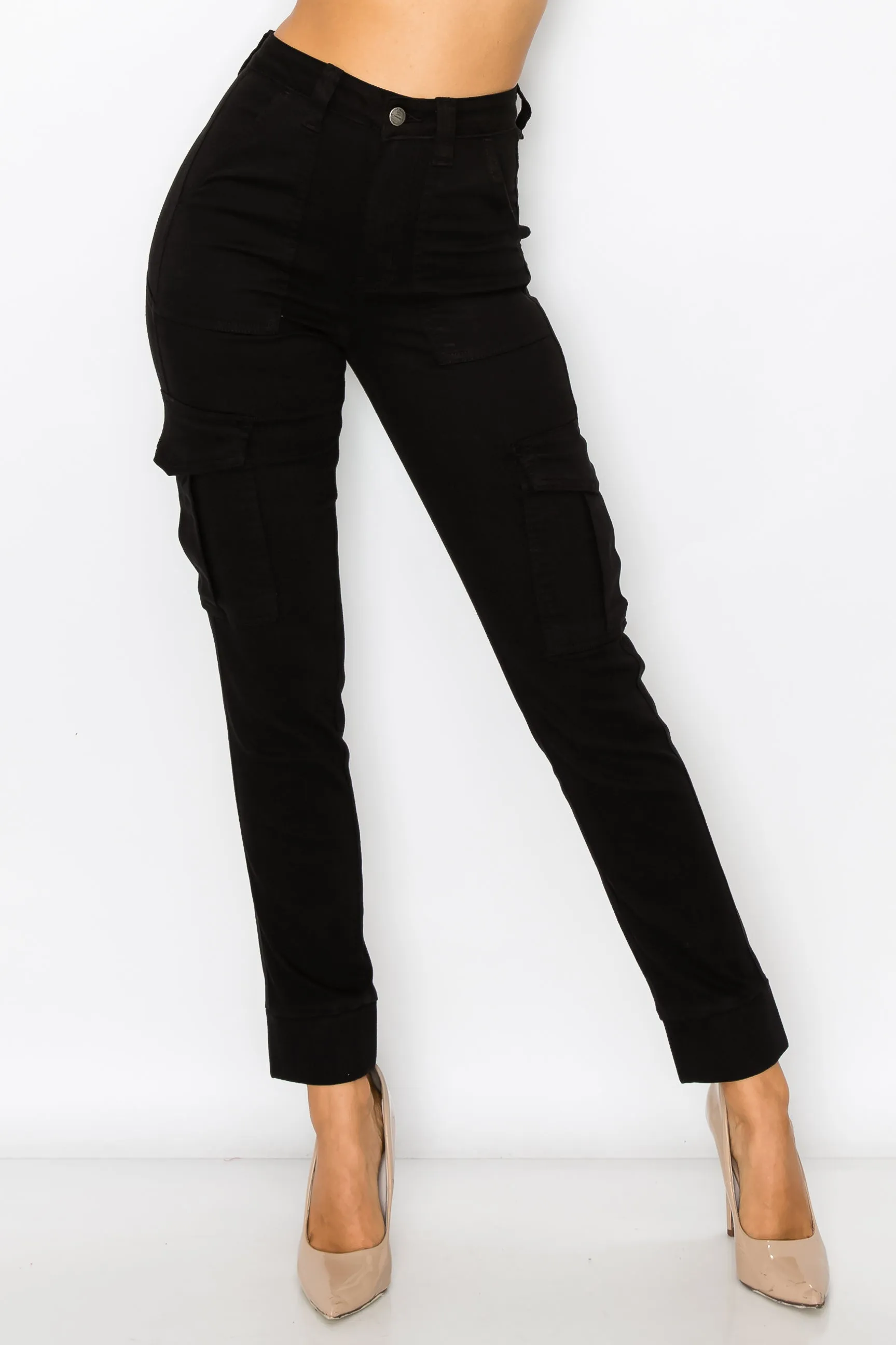 40275 Women's High Waisted Cargo Pants