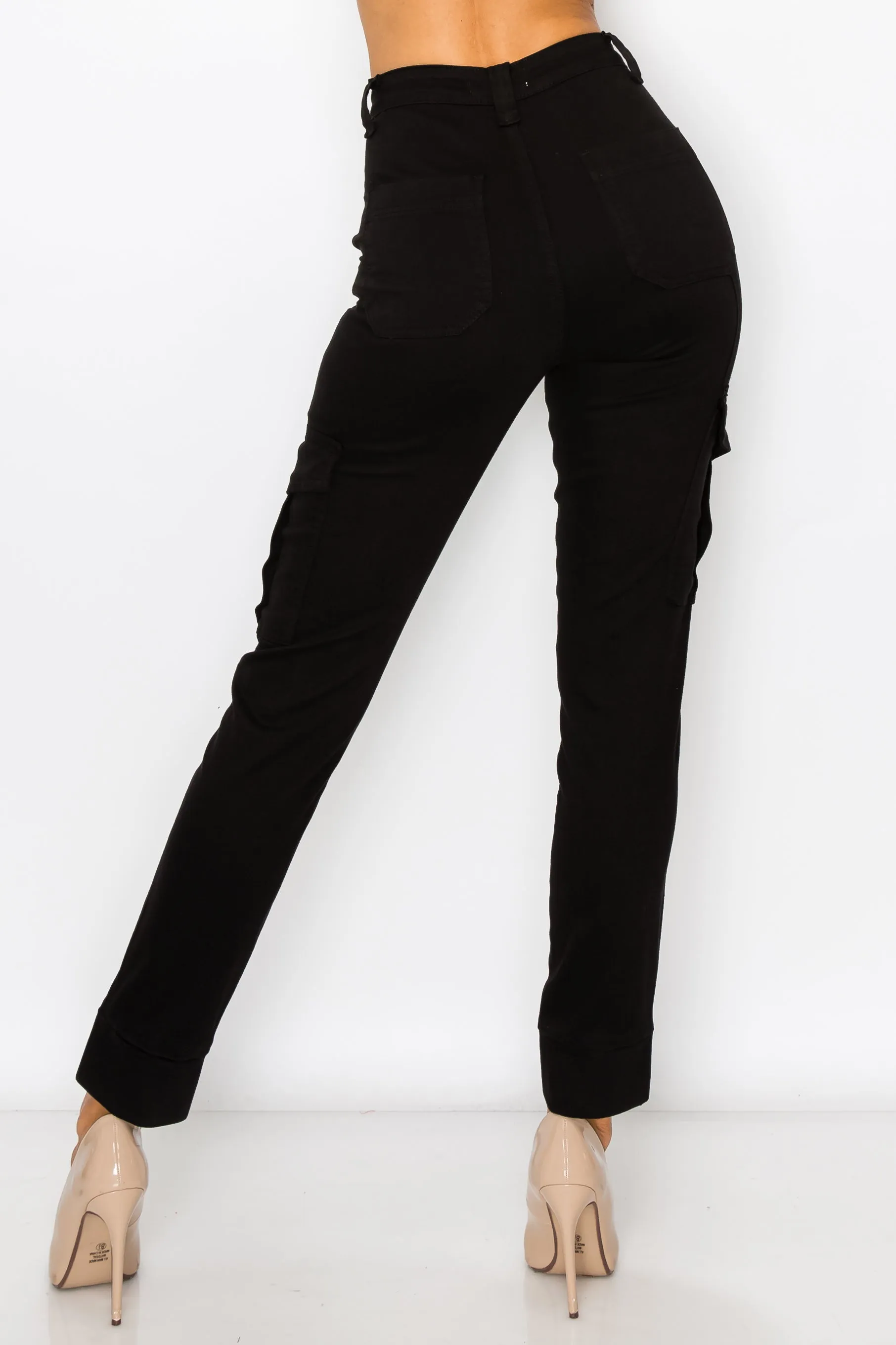 40275 Women's High Waisted Cargo Pants