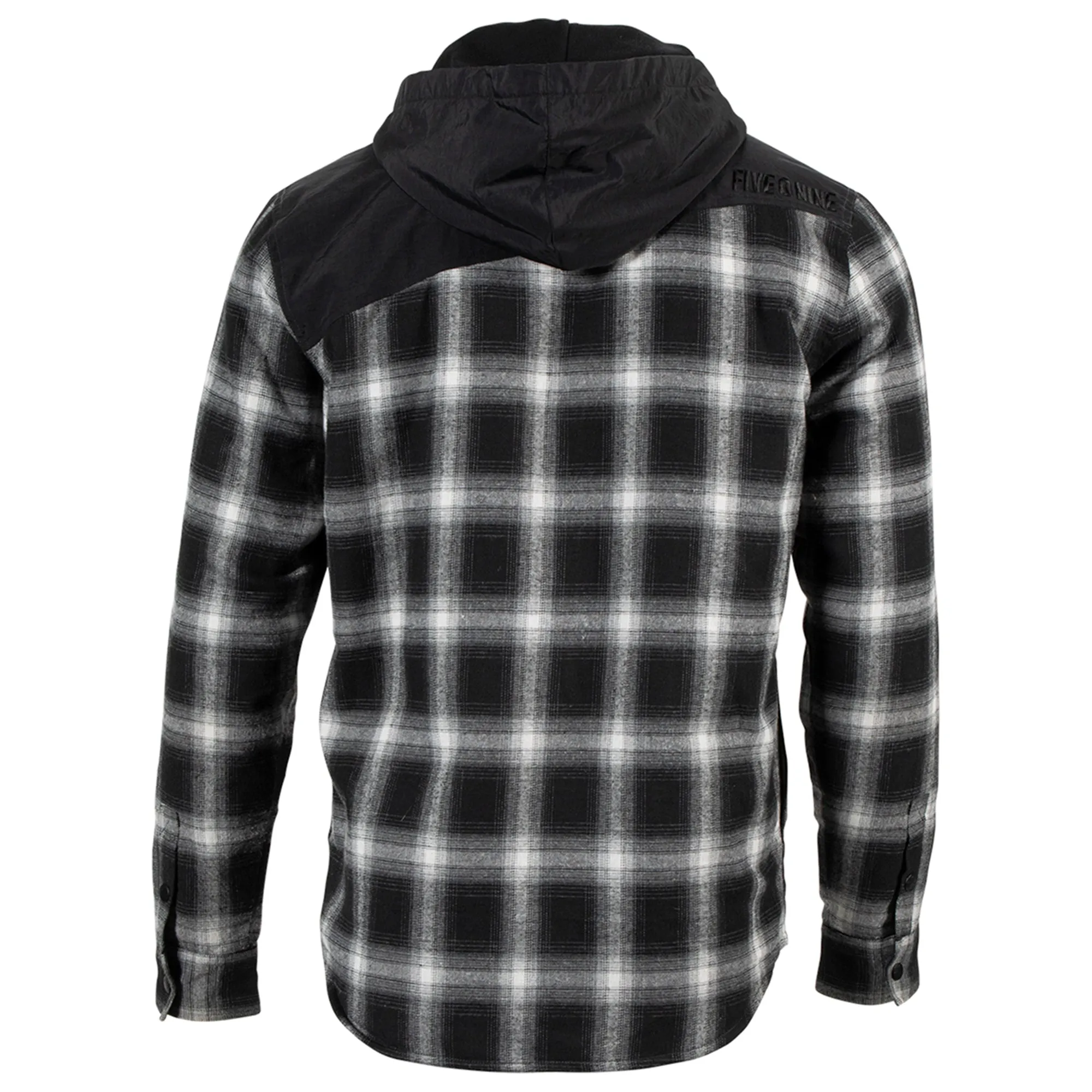 509 Tech Flannel Button-Up Black/Grey Check