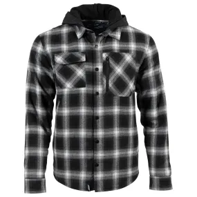 509 Tech Flannel Button-Up Black/Grey Check