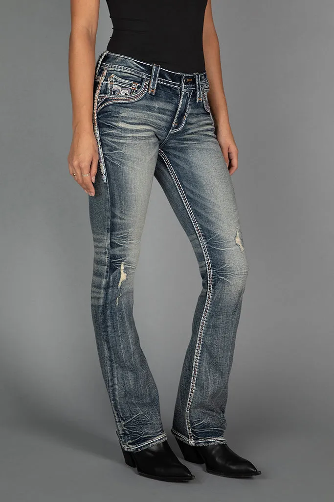 AARNA BOOTCUT JEANS