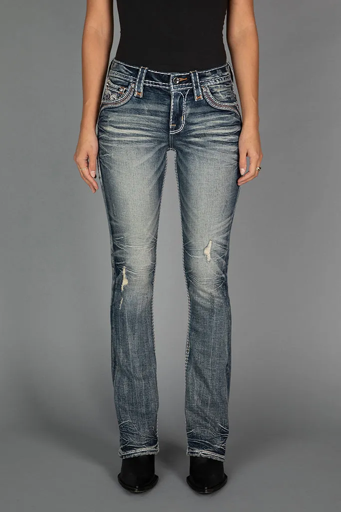 AARNA BOOTCUT JEANS