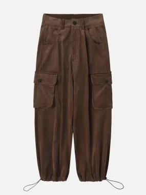 Aelfric Eden Vintage Multi Pocket Corduroy Cargo Pants