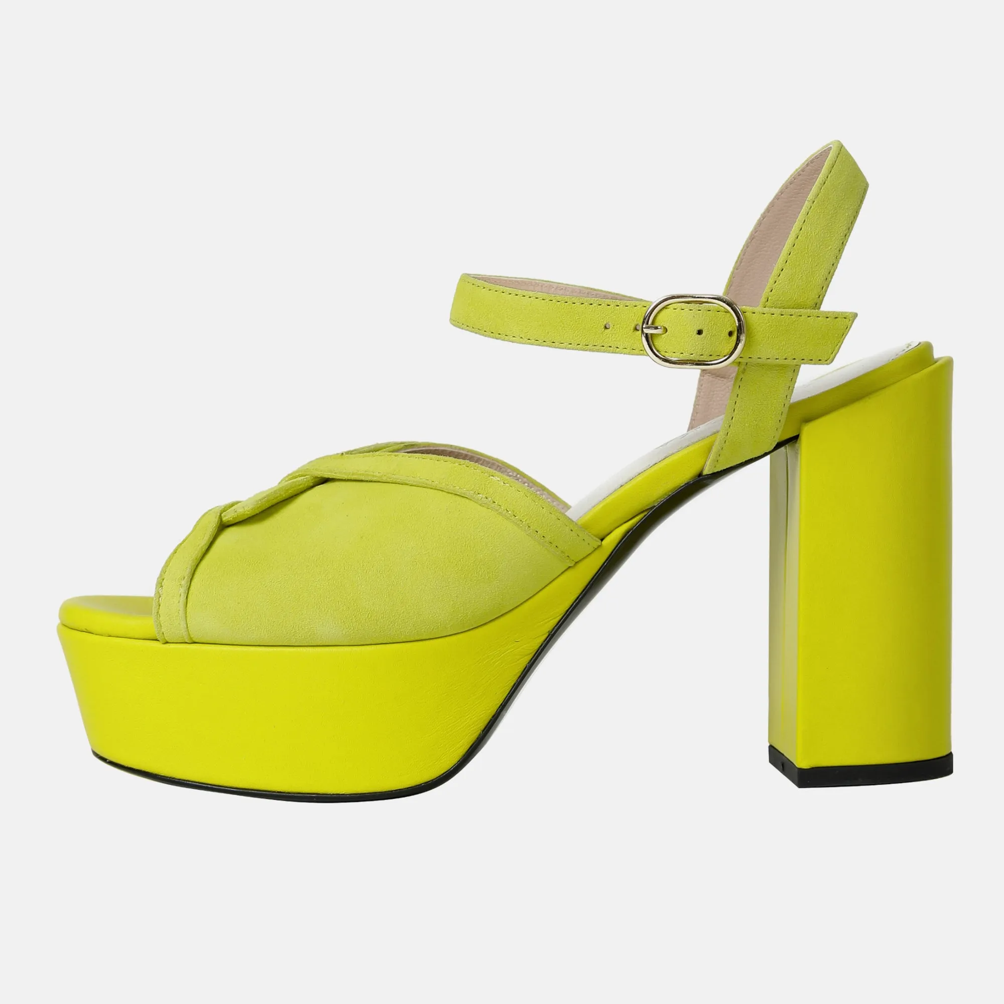 AMALIA platform sandal - Sunflower