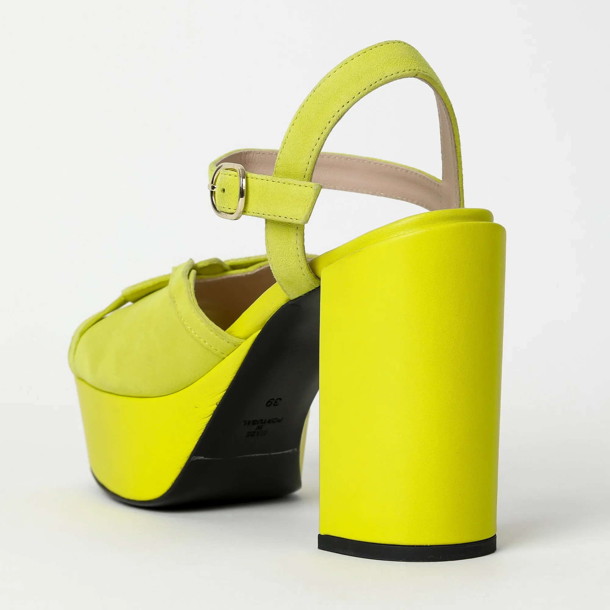 AMALIA platform sandal - Sunflower