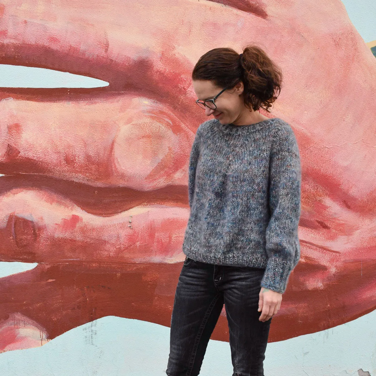 Amy's Magical Mohair Pullover