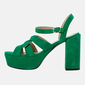 ANNA platform sandal - Gannet