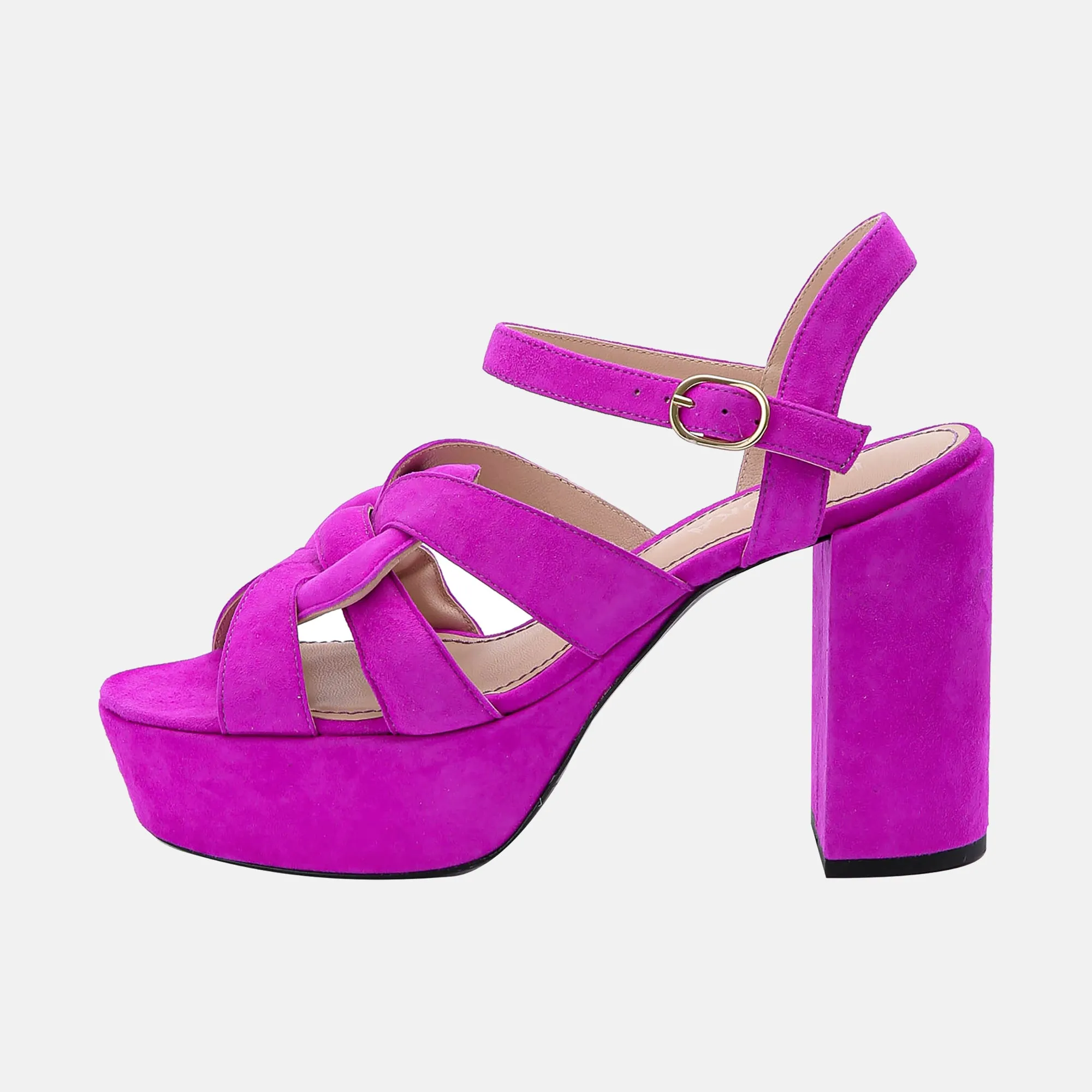 ANNA platform sandal - Orchid