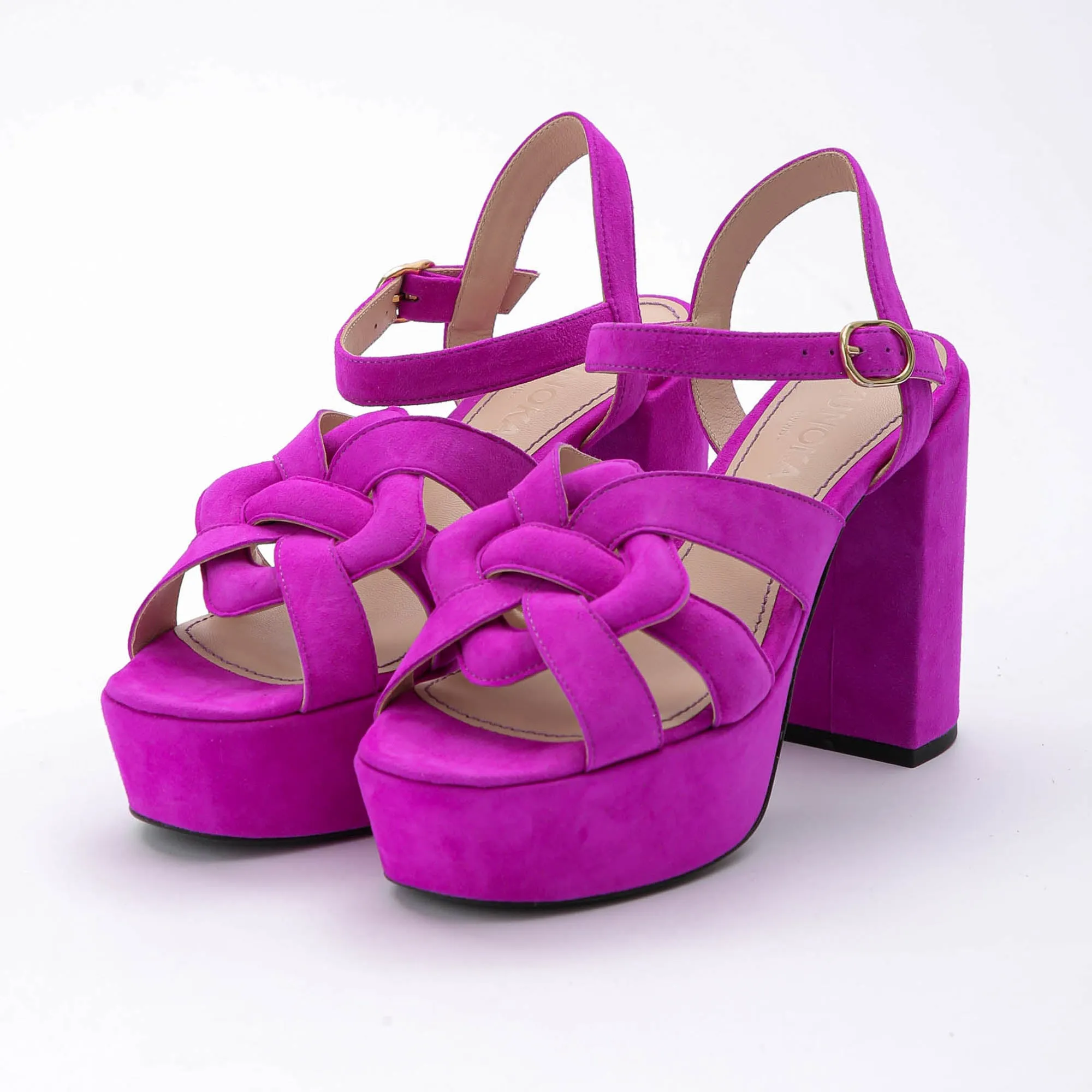 ANNA platform sandal - Orchid