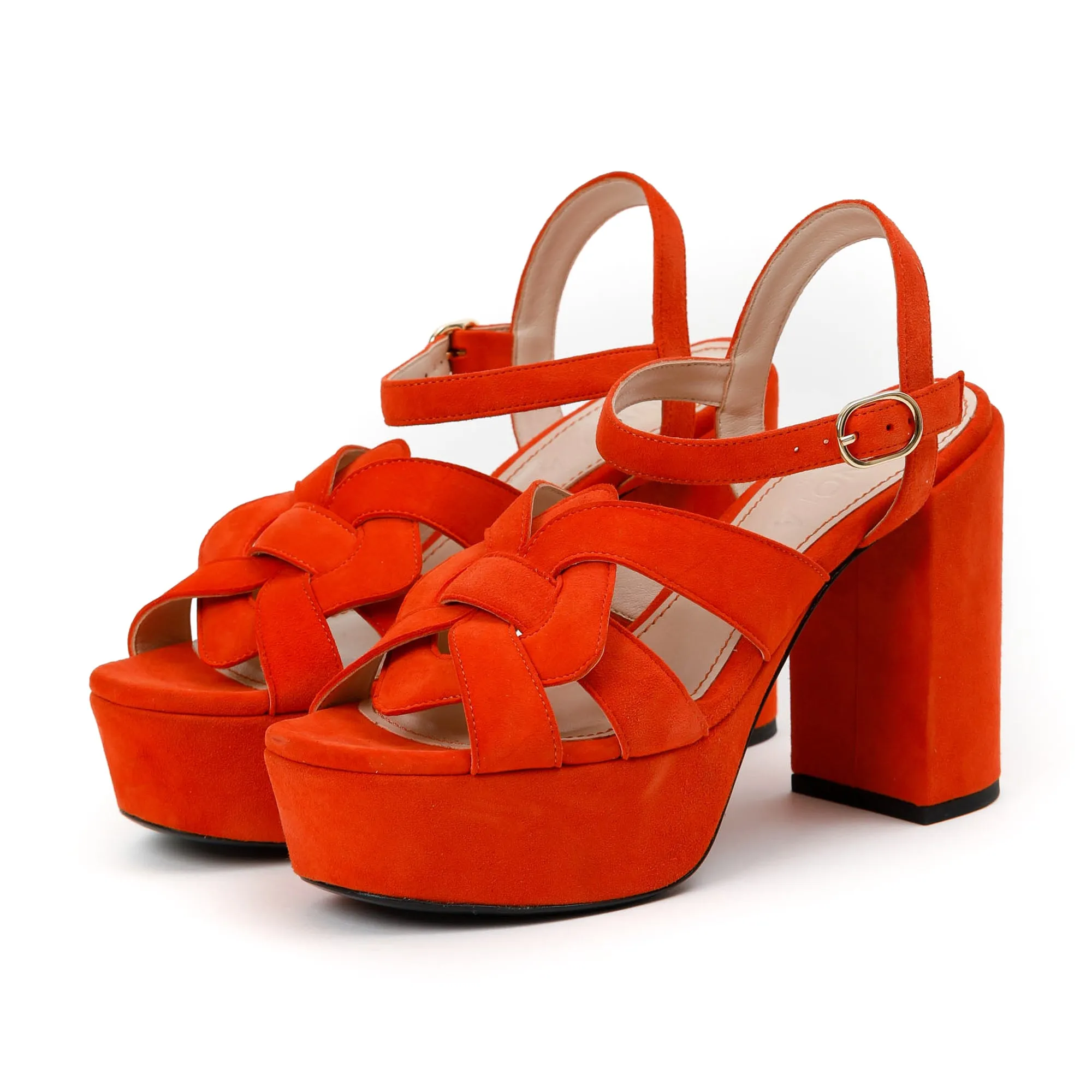 ANNA platform sandal - Plover