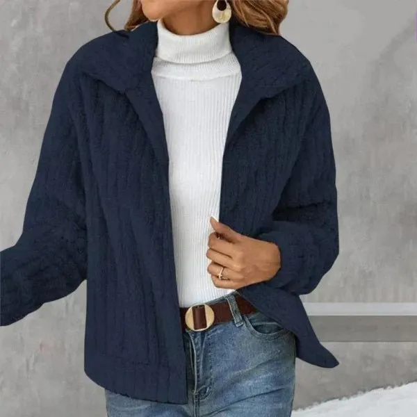 Annie - Casual Plush Cardigan