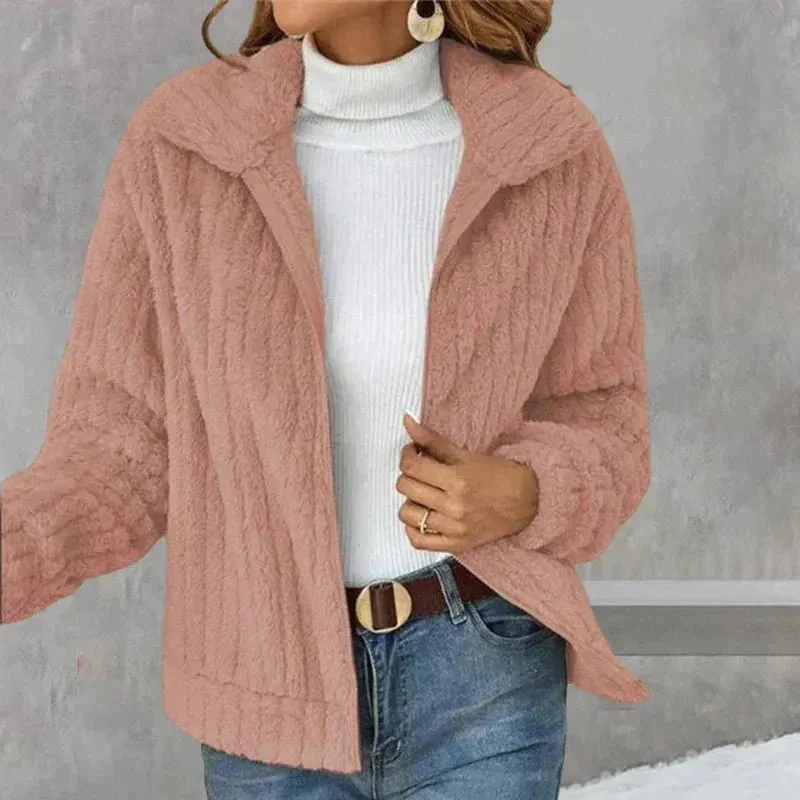 Annie - Casual Plush Cardigan