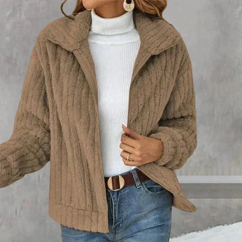 Annie - Casual Plush Cardigan