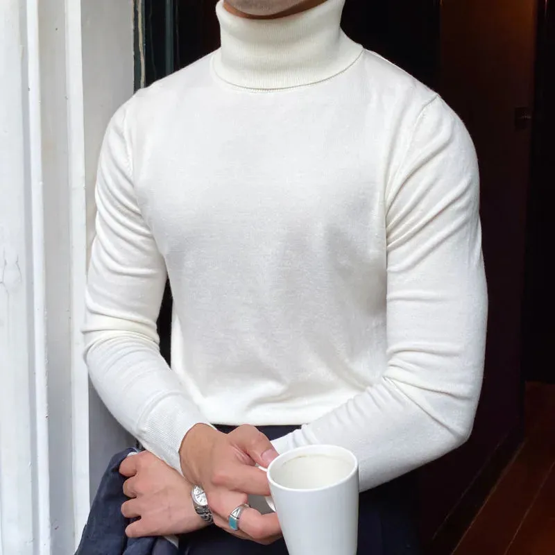 Antonios business turtleneck sweater