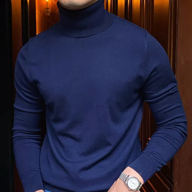 Antonios business turtleneck sweater