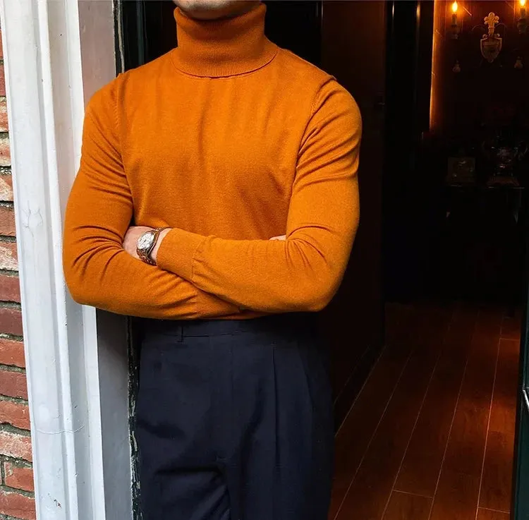 Antonios business turtleneck sweater