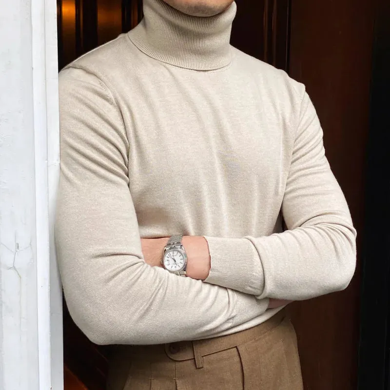 Antonios business turtleneck sweater