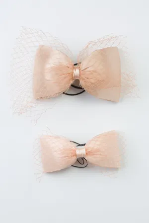 Avant Garde Bow Petit - Peach Champagne