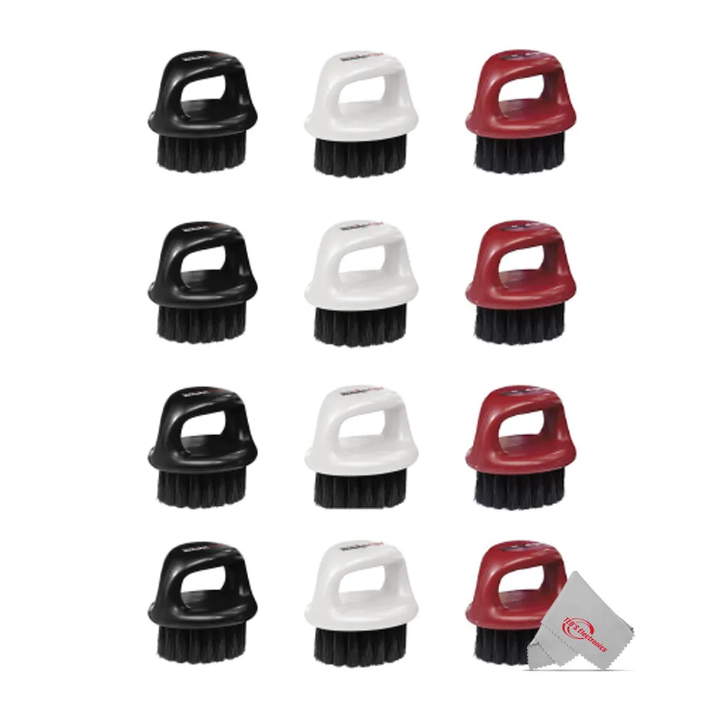 BaBylissPro Barberology Fade Soft Knuckle Neck Brush - 12 Pack Bucket