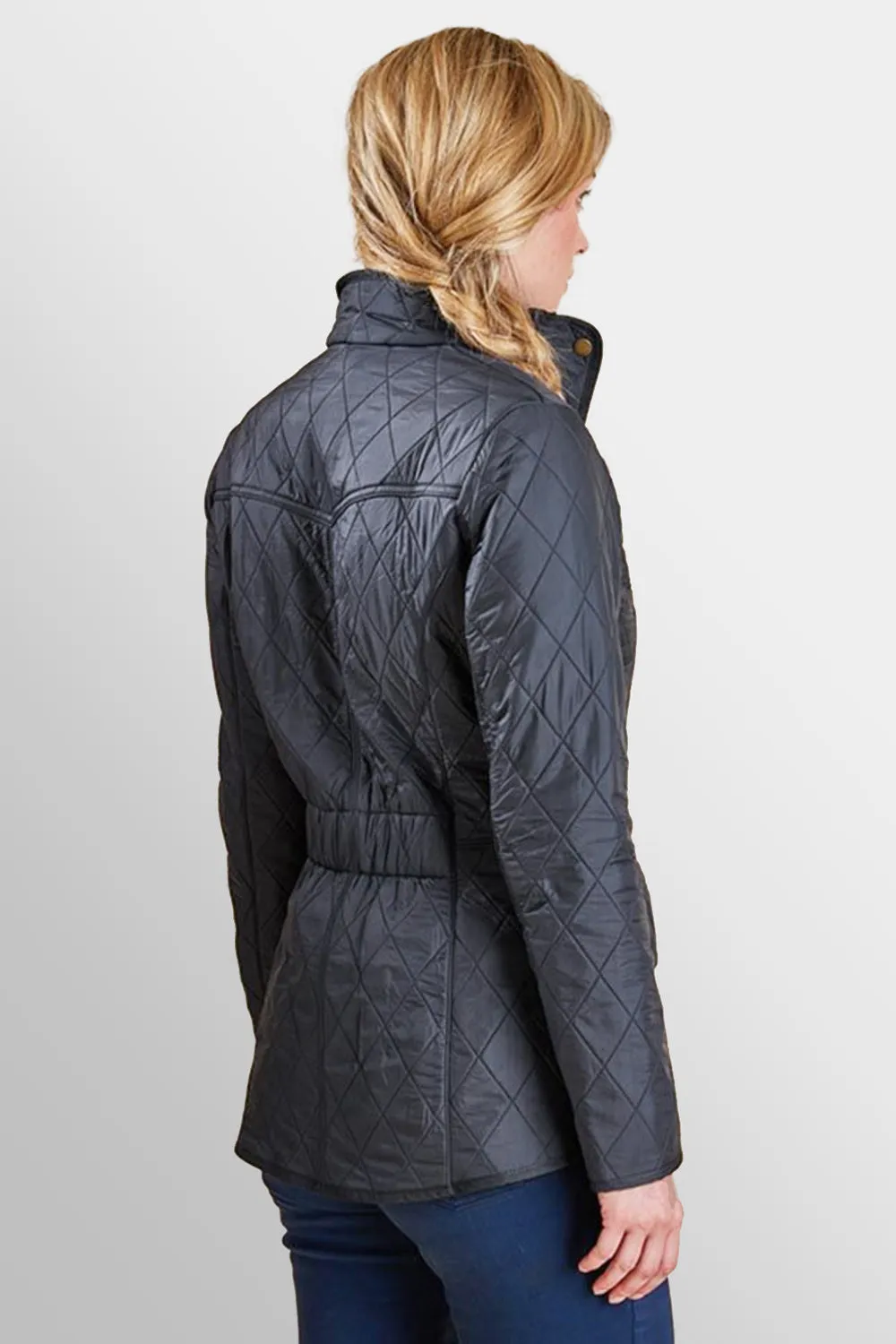 Barbour Cavalry - Ladies Polarquilt Lined Jacket - Navy LQU0087NY91