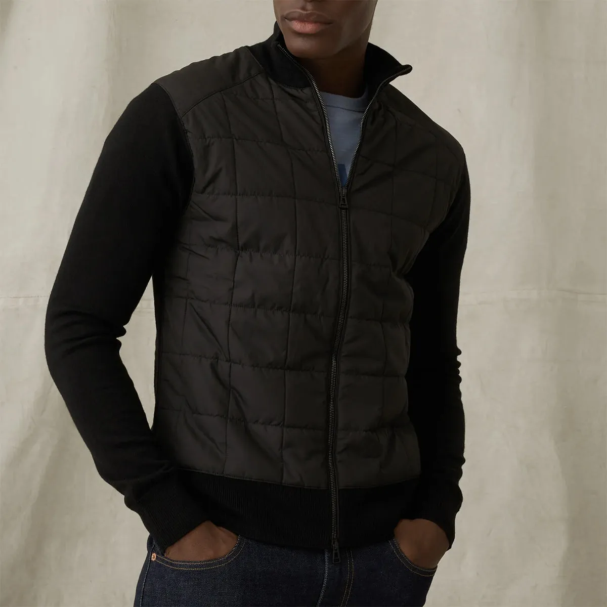 Belstaff - New Kelby Zip Cardigan in Black