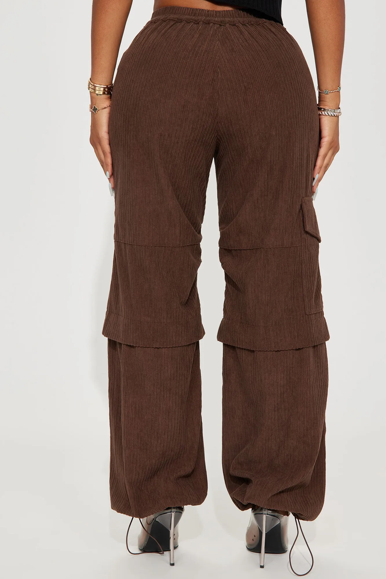 Best Of Me Corduroy Jogger - Brown