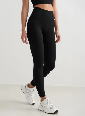 Black Luxe Seamless Tights