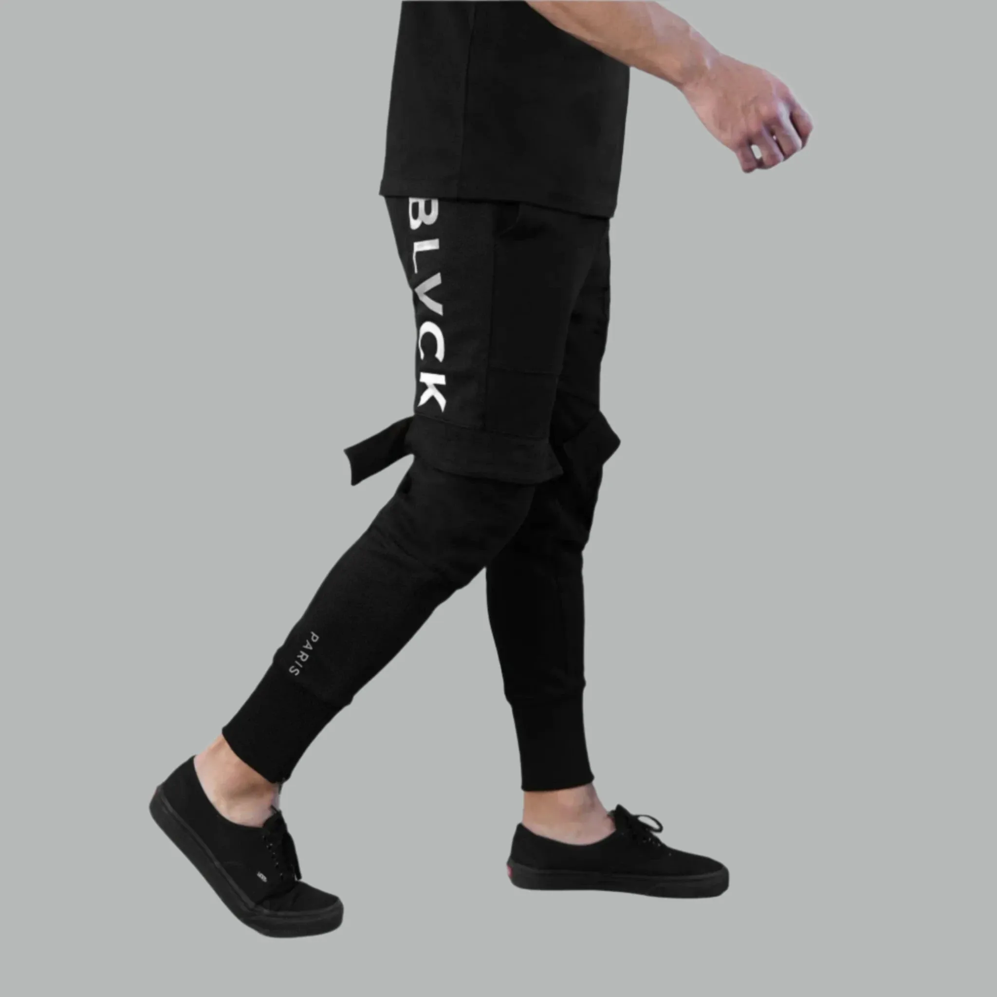 Blvck Paris - "Blvck Cargo Pants" - Laidback Look