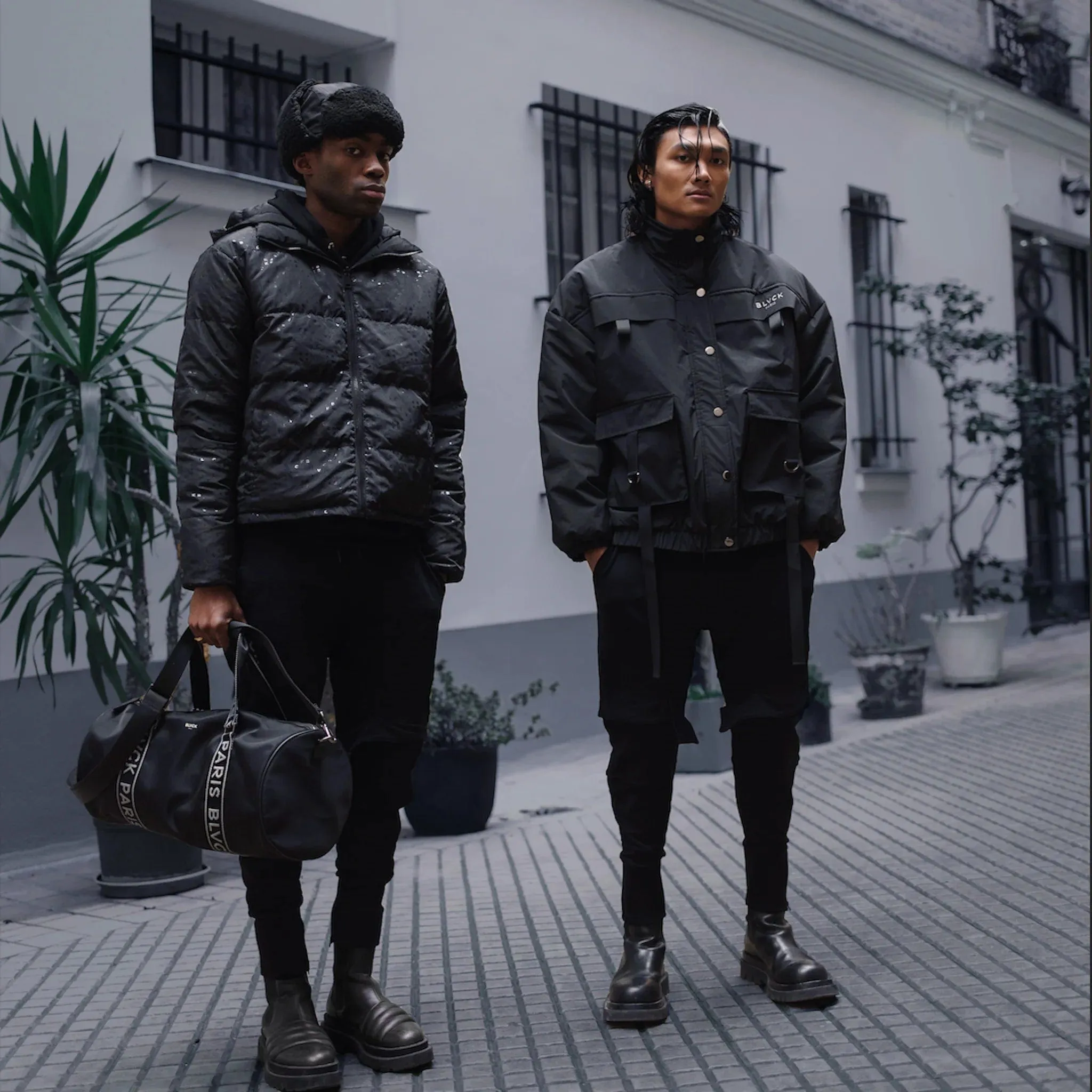 Blvck Paris - "Blvck Cargo Pants" - Laidback Look