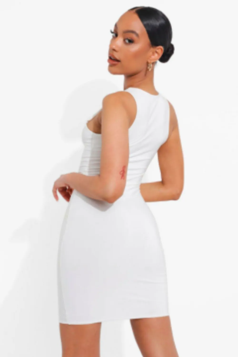 Bodycon Round Neck Dress