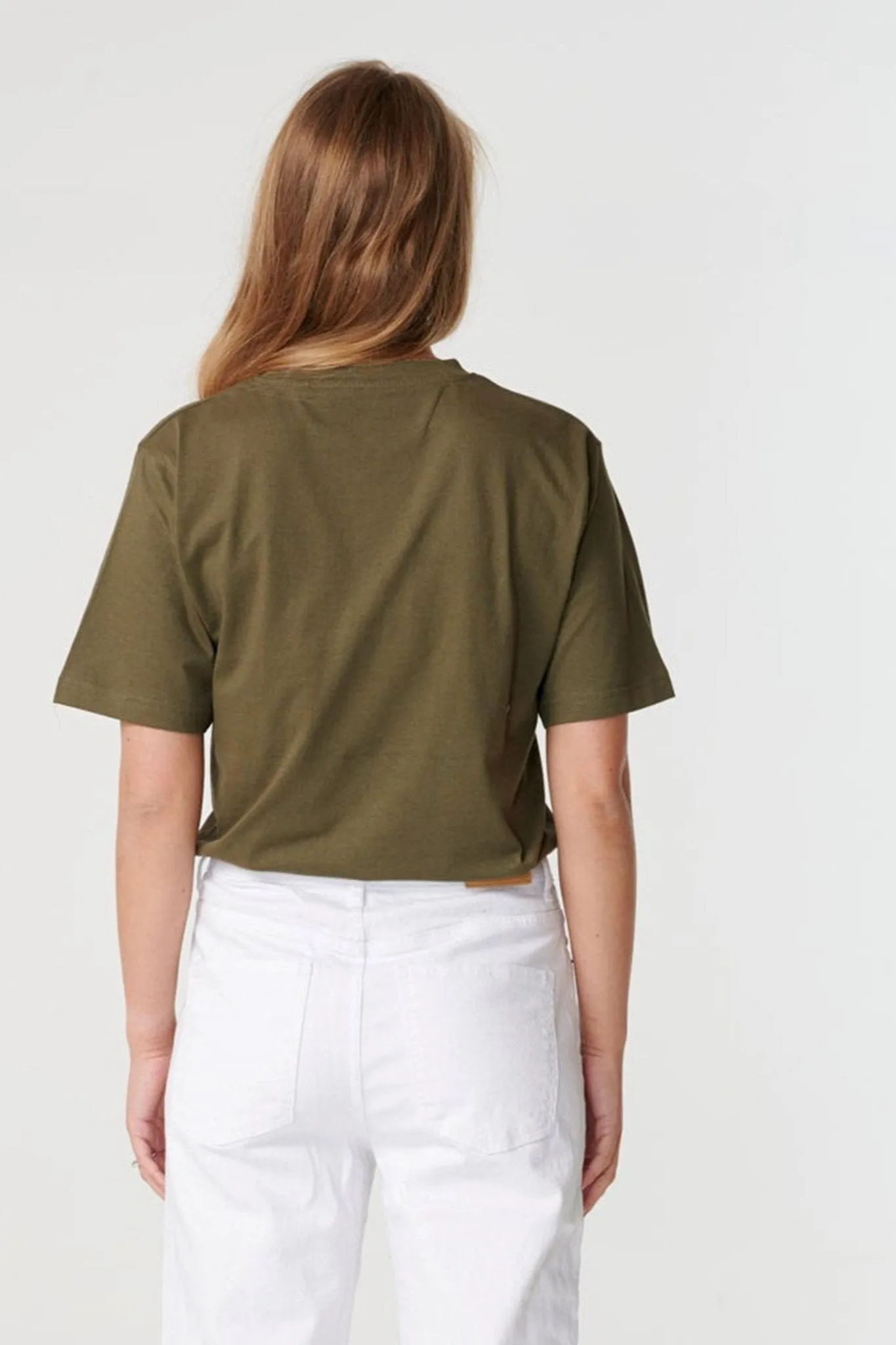 Boyfriend Tee - Army Green