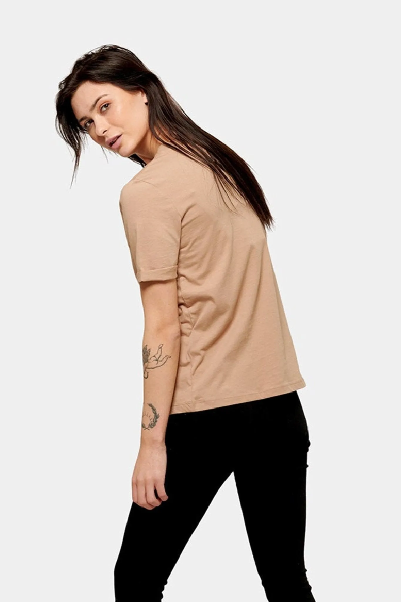 Boyfriend Tee - Beige