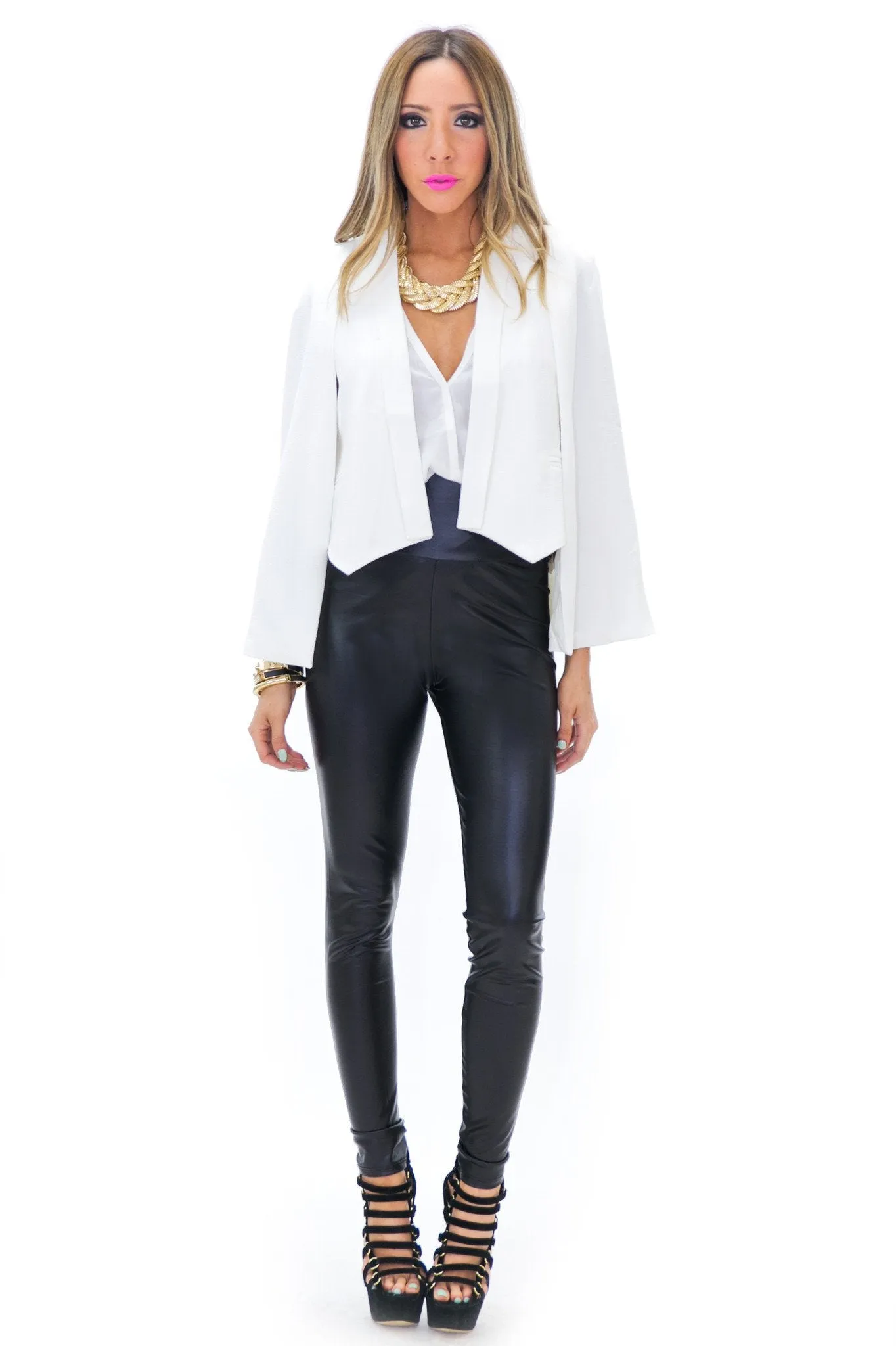 Brinkstone Cape Blazer - White