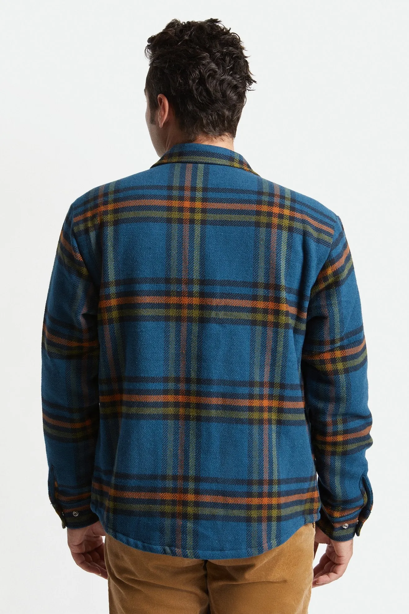 Brixton Bowery Lined Jacket - Marine Blue