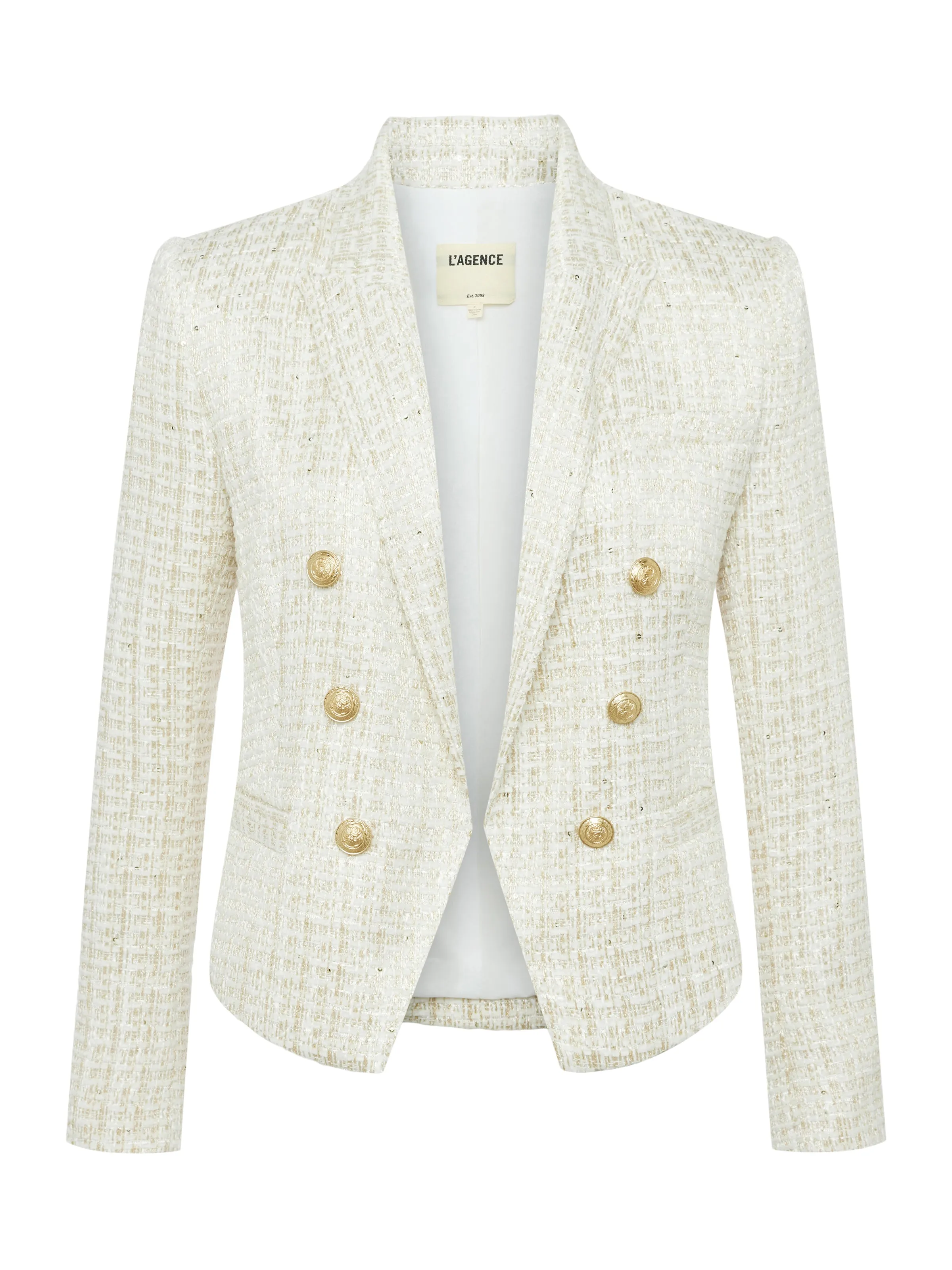 Brooke Open-Front Blazer