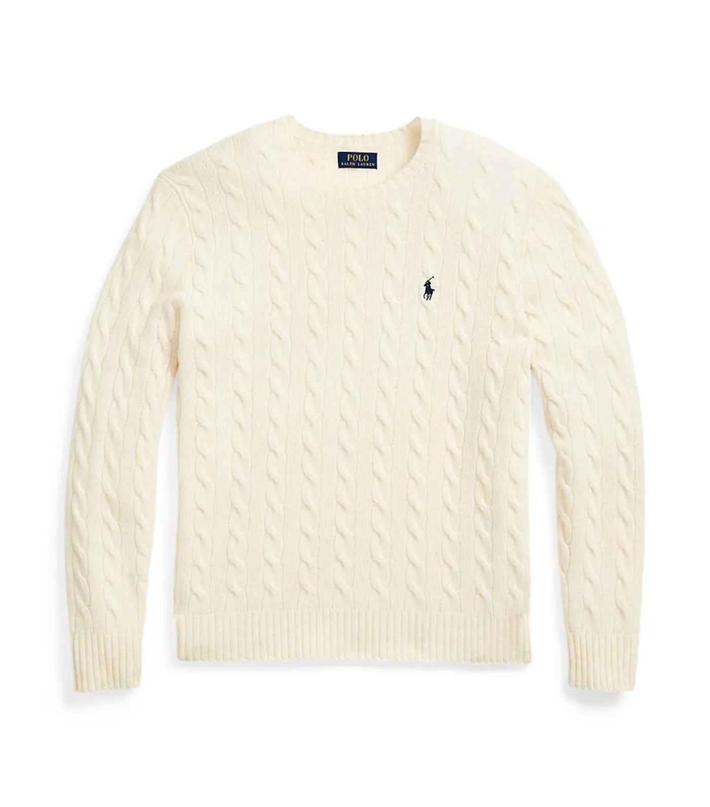 Cable-Knit Wool-Cashmere Sweater