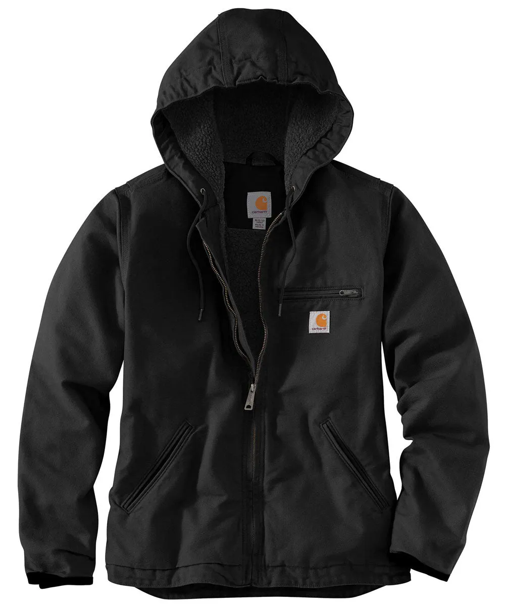 Carhartt Women's Sherpa Lined Sierra Jacket - Black