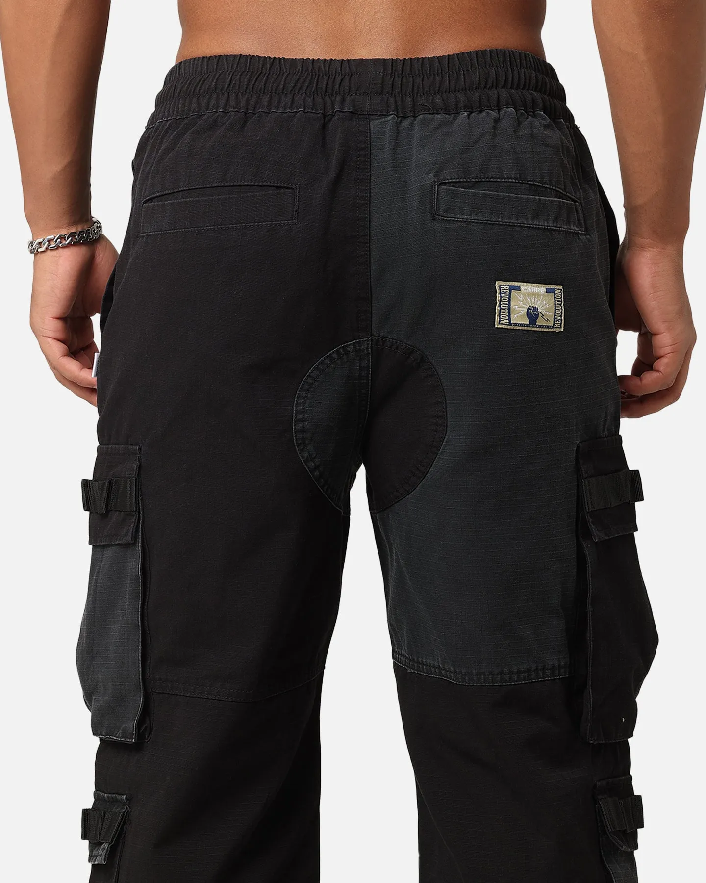 Carre Boonie Panel Cargo Jogger Black