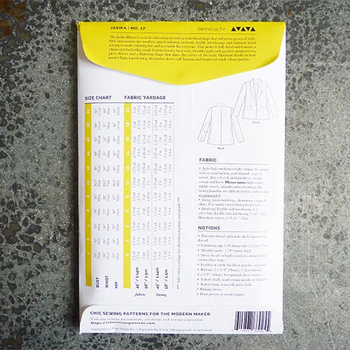 Closet Case Patterns : Jasika Blazer