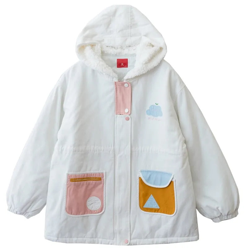 Cloudy Day Fleece Lined Coat