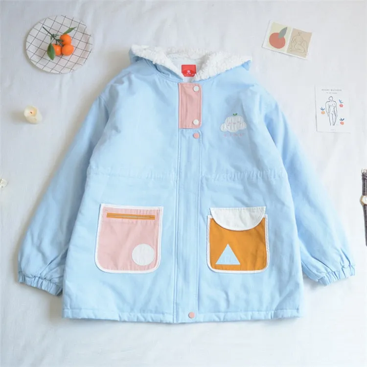 Cloudy Day Fleece Lined Coat