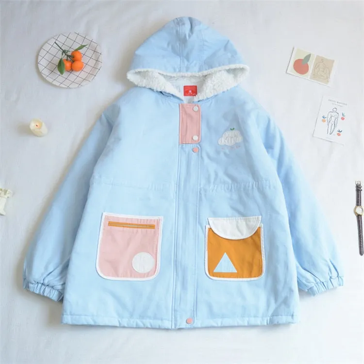 Cloudy Day Fleece Lined Coat