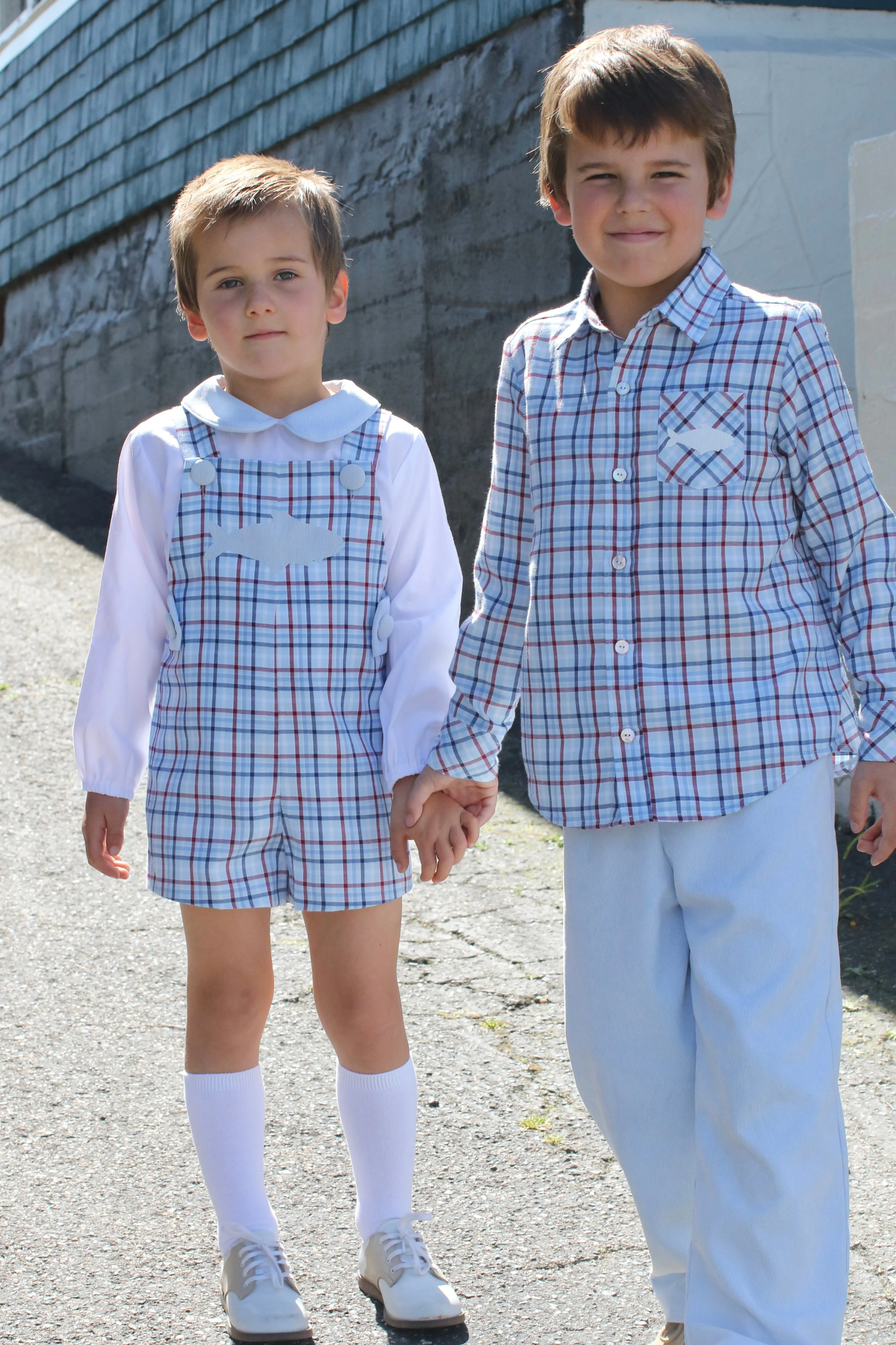 Cooper Pants in Powder Blue Non-Wrinkle Corduroy