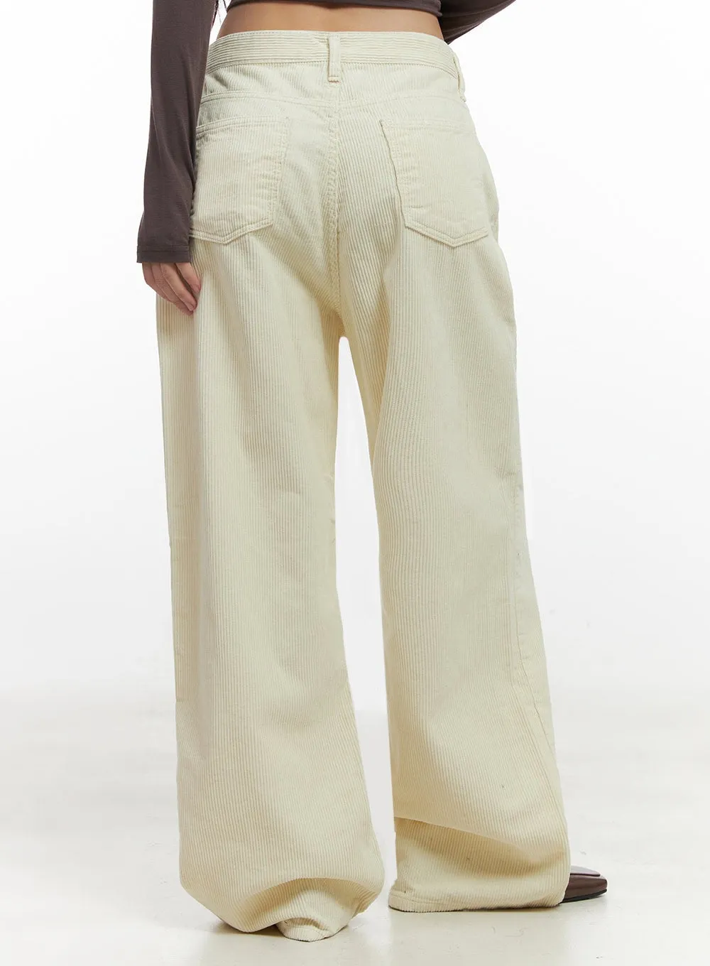 Corduroy Dream Wide Leg Pants IN415