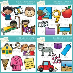 CVCe Clip Art Bundle