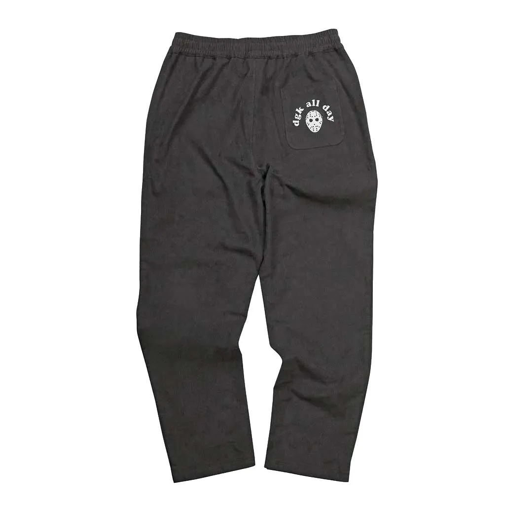 DGK All Day Corduroy Fleece Pants - Black