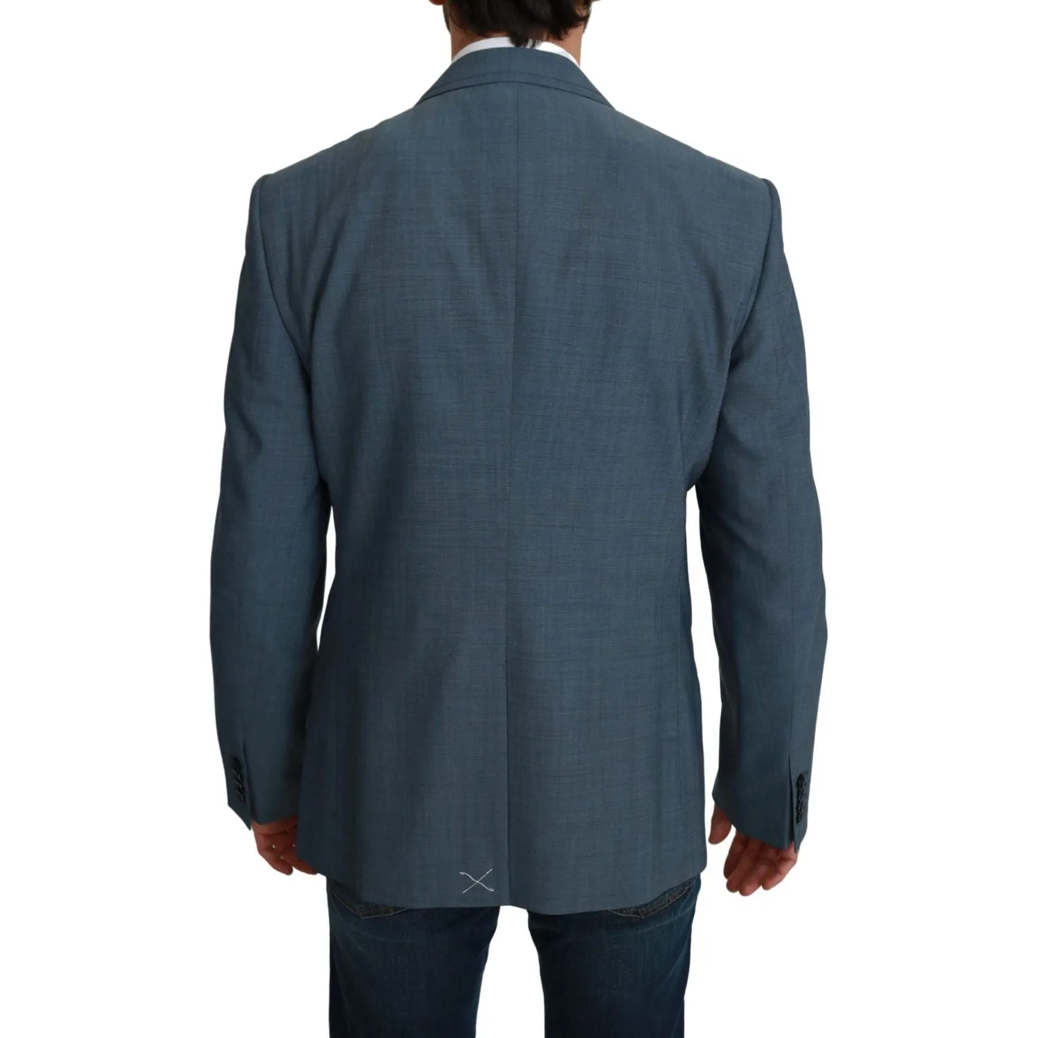 Dolce & Gabbana Elegant Light Blue Slim Fit Blazer