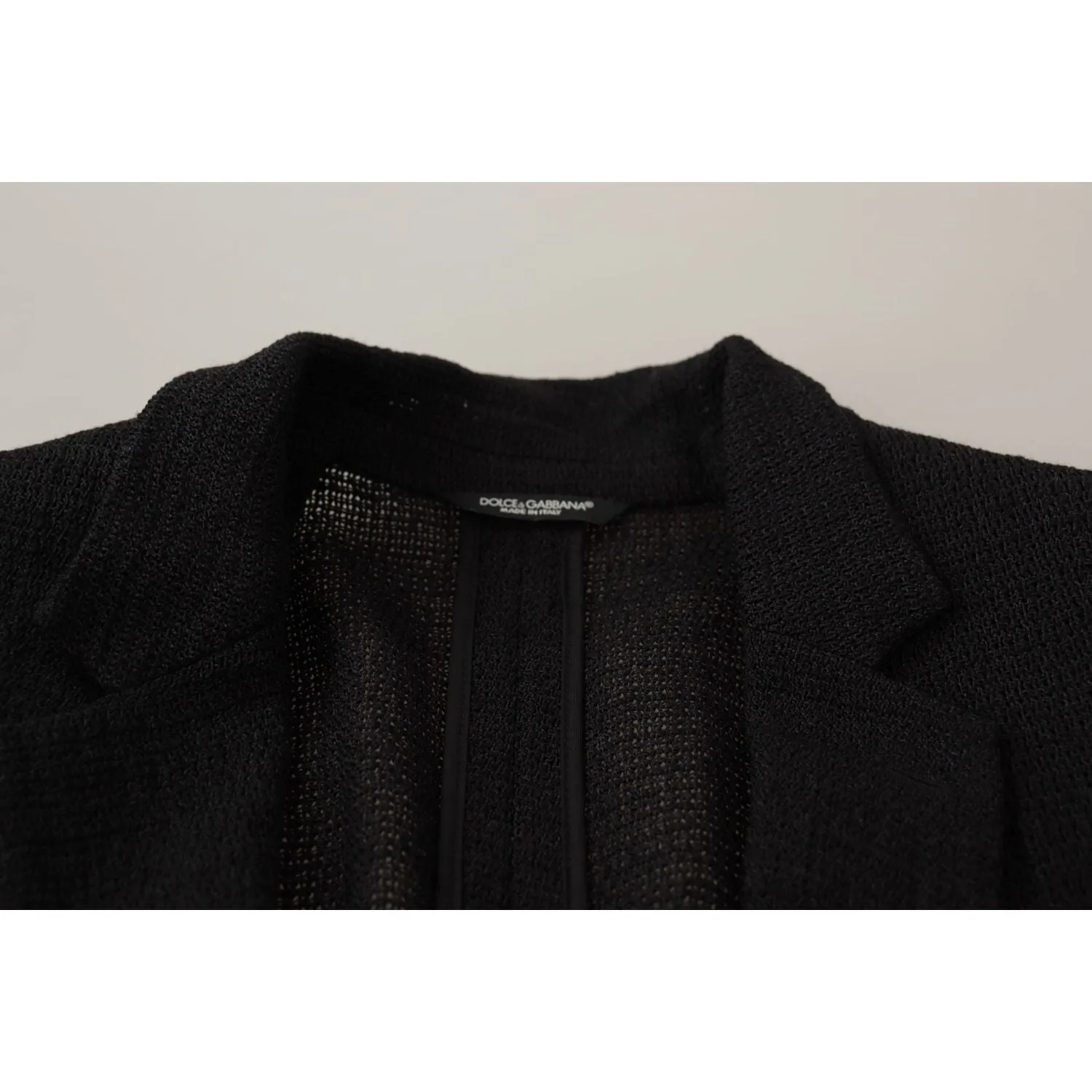 Dolce & Gabbana Elegant Single Breasted Wool Blazer